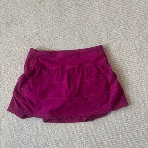 Purple Lululemon Athletic Skirt